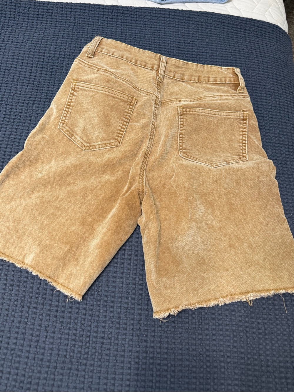Polagram Washed Tan Brown Shorts
